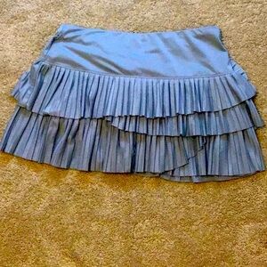 Lucky In Love Blue Tennis Skort